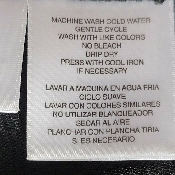 Evan Picone Fit N Flare Dress Size 10 Black White Short Sleeve Pullover Lined - Picture 8 of 8